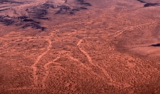 The Maree Man, Australian outback 
