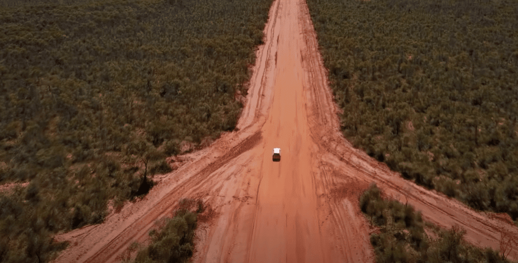 The vast outback