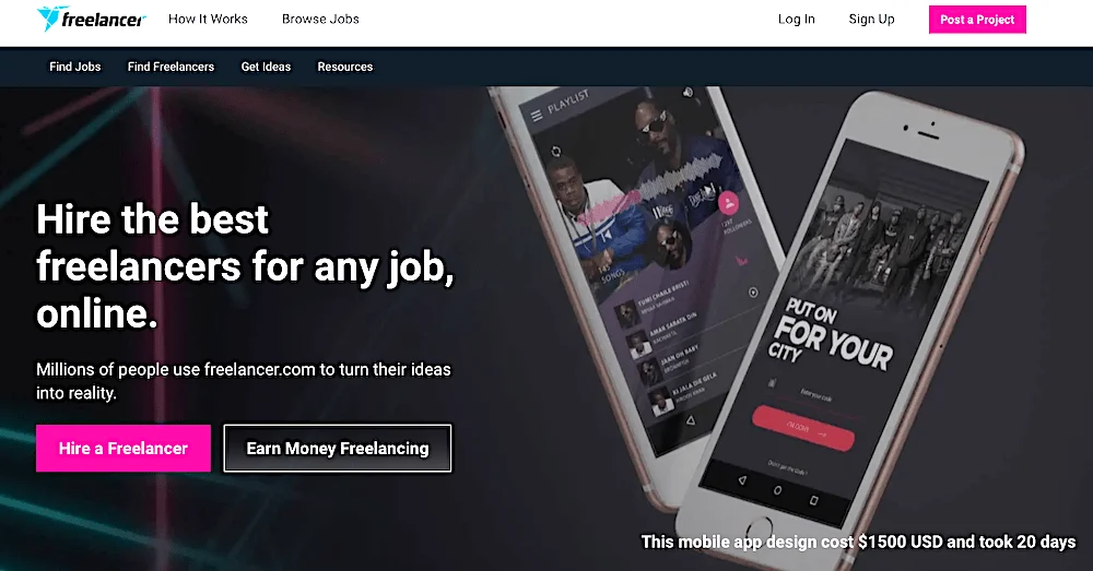 Freelancer-platform