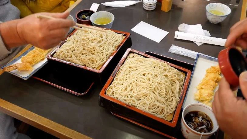 Udon noodles