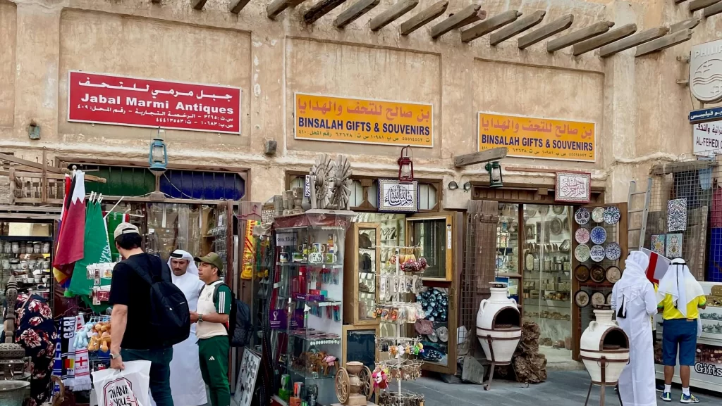 Souk shops