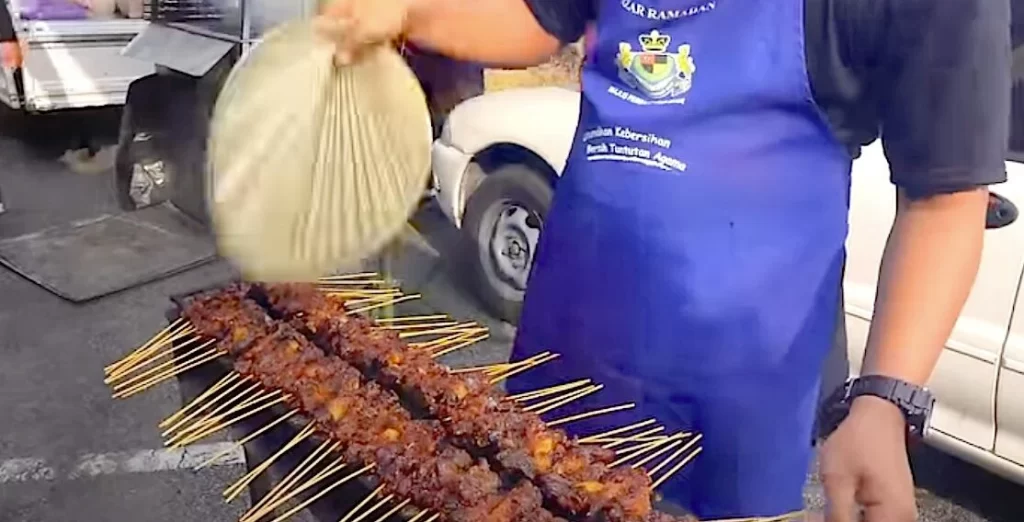 Satay vendor