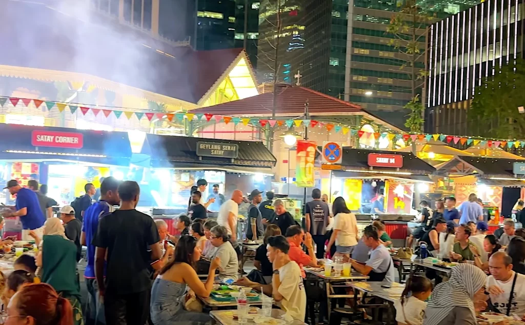 Satay Street, Singapore
