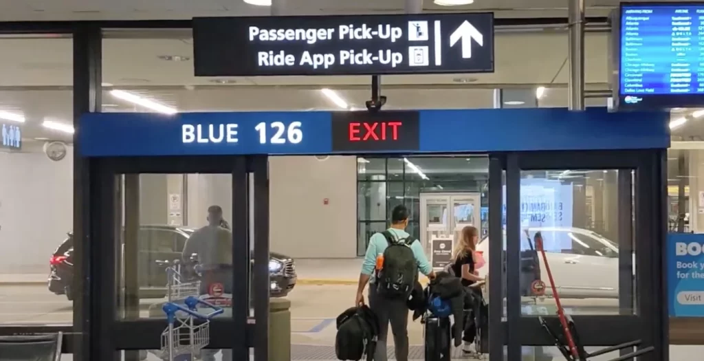 Ride-hailing pickup point 