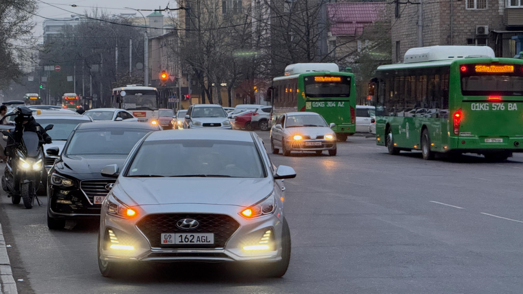 Hyundais in Bishkek