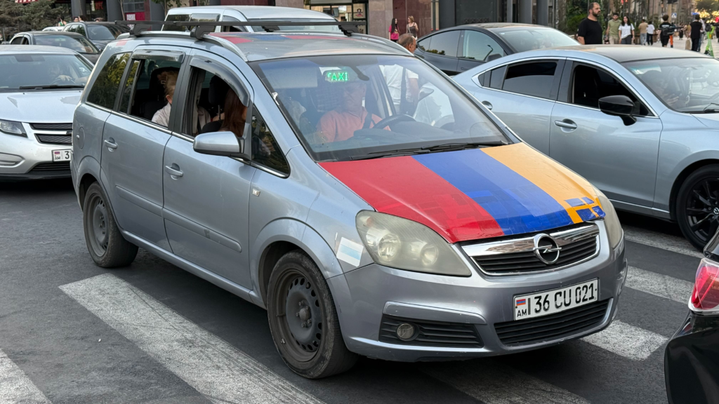 Taxi in Yerevan