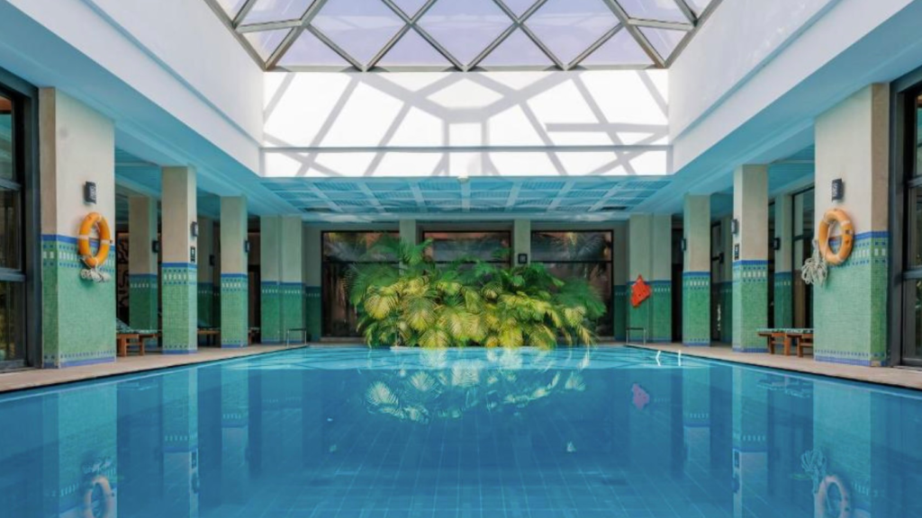 Heated indoor pool