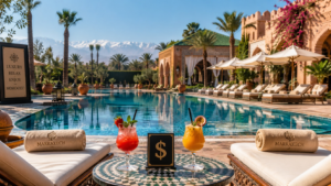 Ai Image of Moroccan resort
